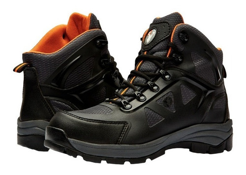 Bota Berrendo Taiga Hombre Color Negro - 380 Neg/gri