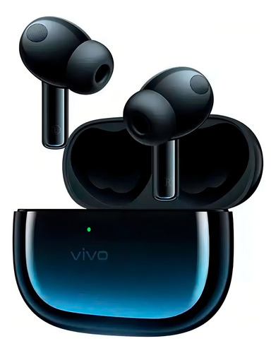 Fones de ouvido intra-auriculares sem fio Vivo Wireless Bluetooth TWS 2 ANC TWS 2 ANC azul ANC