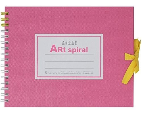 Espiral Del Arte F0 Sketchbook, Rosa.