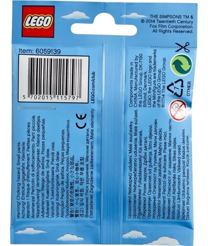 Lego 71005 The Simpsons Mini Figuras De Los Simpsons