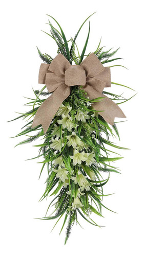 N Guirnalda De Pascua For Puerta, Guirnalda Artificial De