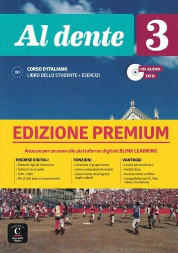 Al Dente 3 Libro Dello Studente + Esercizi+cd+dvd Premiu