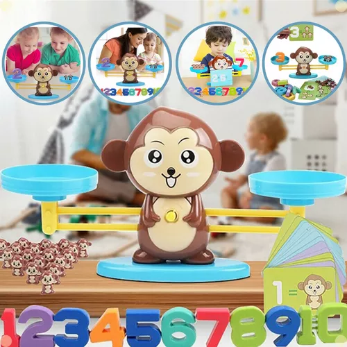 Jogo Educativo De Brinquedo Cada Macaco No Seu Galho Infantil Joguinho De  Tirar Varetas Árvore De Macacos Com Roleta Para Crianças Colorido Menina  Menino Didático Selo Inmetro Brinquedos Art Brink