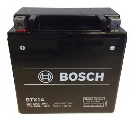 Bateria Bosch Ytx14 Bmw F650 Yamaha F21 Y2f 1000r Z Norte