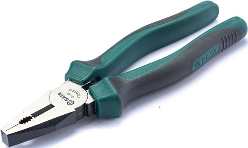 Imagen 7 de 10 de Alicate Universal 8'' Tipo Electricista Sata 70303a