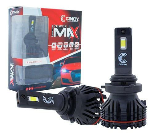 Lampada De Led Para Farol Ultraled Power Max Cinoy H11