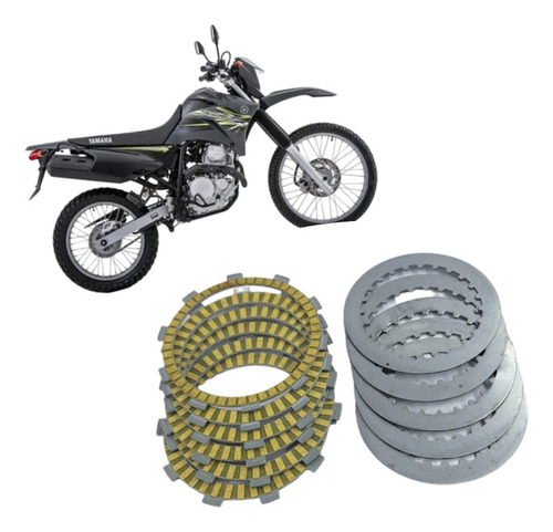 Discos De Clutch Xtz 250 + Separadores