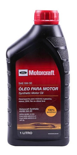Oleo 5w30 Motorcraft Sintetico Courier 2004 A 2012