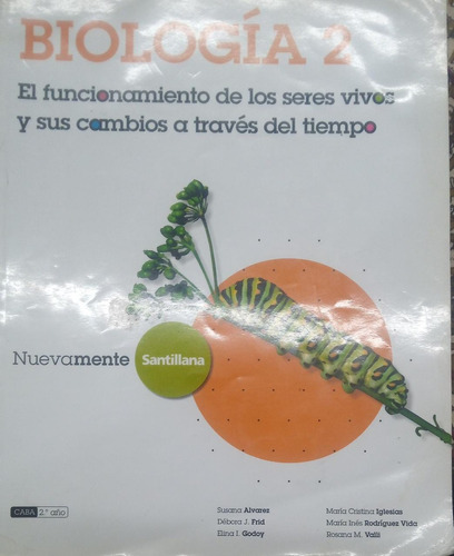 Biología  2 Nuevamente Santillana