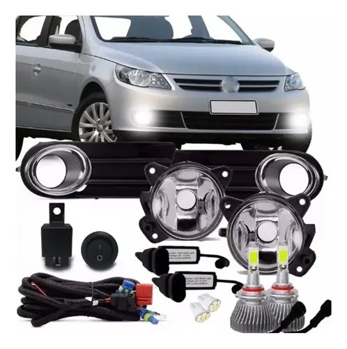 Kit Milha Gol Voyage G5 09 A 12 Saveiro G5 + Super Led 6000k ...