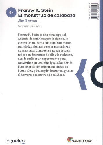 Imagen 2 de 2 de Franny K. Stein: El Monstruo De Calabaza