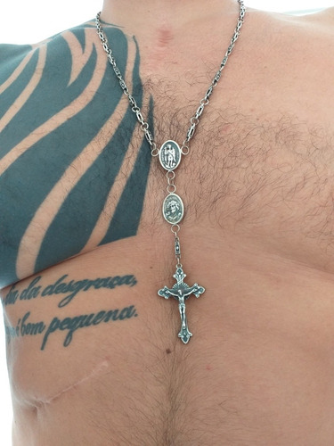Terço Em Prata 925