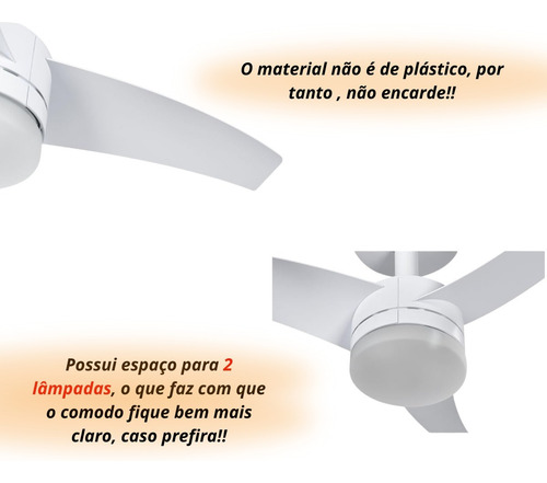 Ventilador Teto Arno Ultimate 3pás Contro.remoto Vx13 Bivolt (Usado)