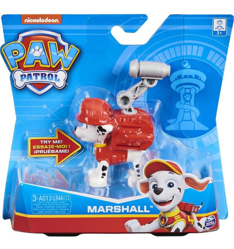 Figura Con Sonido Marshall Mochila De Herramienta Paw Patrol