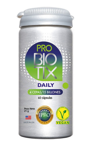 Newscience Probiotix Daily 15b Cfu Probioticos 60caps