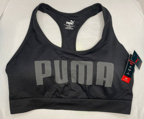 Top Deportivo Puma De Dama Talla L Original Nuevo Negro.