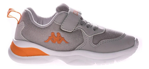 Zapatillas Kappa Logo Forli Kids Unisex Grey-orange