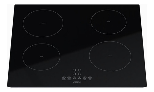 Cooktop De Inducao 4 Bocas Venax Eclipse Preto 220 V