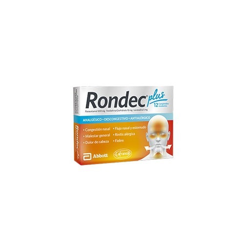Rondec Plus X 12 Comprimidos