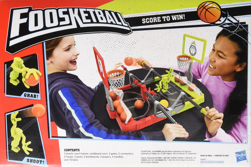 Juego De Mesa Hasbro Gaming Foosketball Para Niños Mayores D