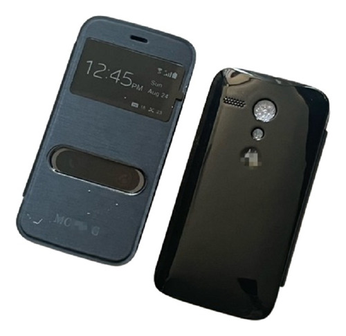 Funda Flip Cover  P/ Celular Motorola G Motog Xt1031 Xt1032