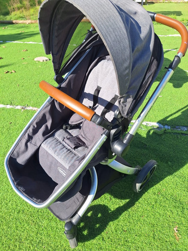Coche Cuna Travel System Deluxe 360° Sx Gris (Usado)