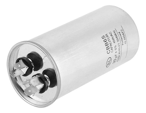 Condensador O Capacitor De Marcha, 5 Mfd X 370 Vac, Everwell