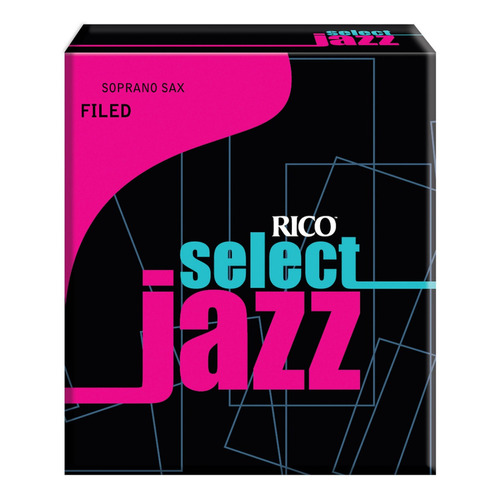 Cañas Rico Select Jazz Filed Para Saxo Soprano