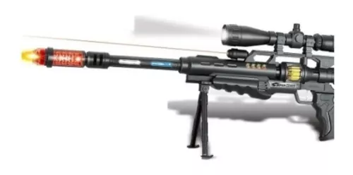 Rifle Arma Sniper De Brinquedo Arma Mira A Lazer - JUN QI - Lançadores de  Bolas - Magazine Luiza