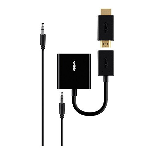 Belkin Hdmi A Vga Adaptador Kit, Compatible Con Apple Tv 4th