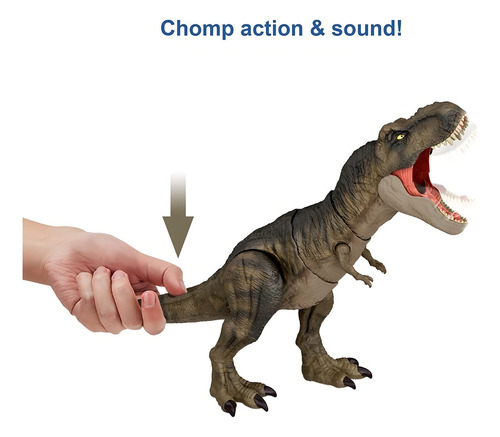Dinosaurio Tyrannosaurus Rex Jurassic World Dominion Sonido