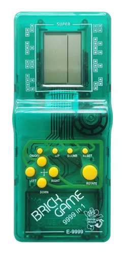 Console Mini Game Antigo Retro 9999 Jogos - Verde