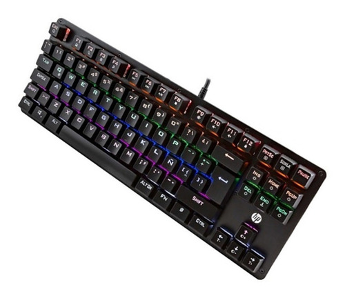 Teclado Gamer Mecánico Hp Gk200 Rgb