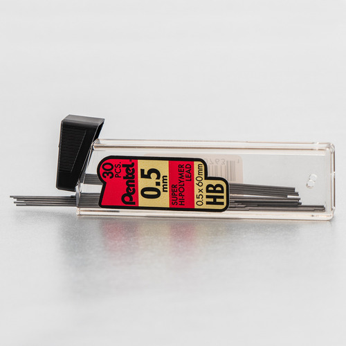 Recambio Plomo 0.5 Mm Fino Hb 360 Piezas Pentel C25-hb