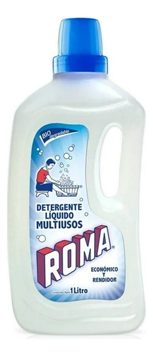 2 Pza Detergente LĂquido Roma Multiusos 1 L