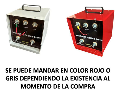 Pairo Para Soldar Plomo Y Estaño 3 Potencias Bobina De Cobre
