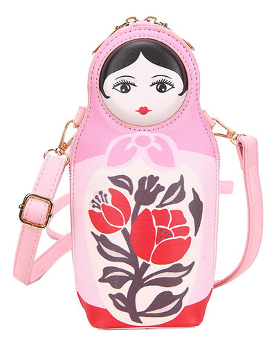 Matryoshka Muñeca Bandolera Bolso Bandolera Para Correr