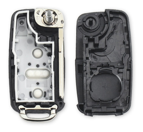 Imagen 4 de 4 de Carcasa Llave Control Vw Clásico Jetta Mk6 Vento Con Pánico