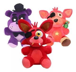 Bebê De Pelúcia Foxy Fnaf Five Nights At Freddy's 18 Cm