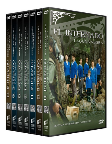 El Internado Laguna Negra 7 Temporadas Dvd Serie Española