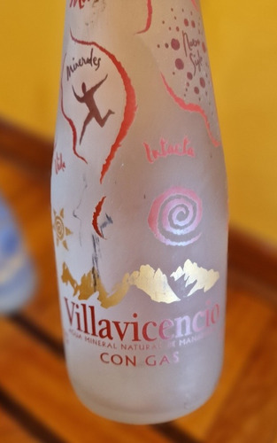 Coleccionismo - Botellas Villavicencio Llenas X 2 Centenario (Usado)