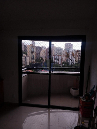 Imagem 8 de 15 de Apto De 1 Dormitorio, Andara Alto, Sacada, 1 Vaga Ao Lado Do Portal Do Morumbi - V-1931