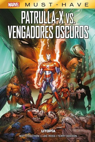 Libro Patrulla X Vs Vengadores Oscuros Utopia - Marc Silv...