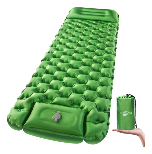 Colchoneta Inflable Ultraligera Para Acampar Y Senderismo