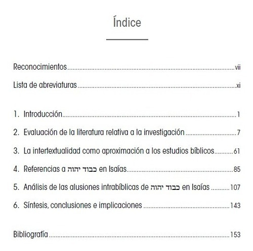 Imagen 2 de 2 de La Gloria Del Señor En Isaías