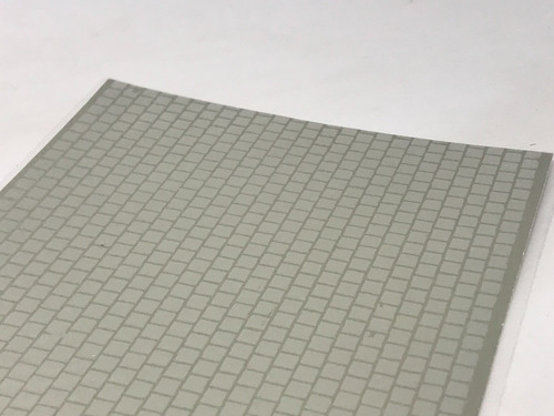 Imagen 7 de 9 de Nico 2 Planchas Adoquin Cuadrado 26cm X 12cms H0 (pyp 05)
