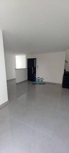 Cobertura *pronta Para Morar ** Com 3 Dormitórios(01 Suíte ) Fino Acabamento 02 Vagas À Venda, 140 M² Por R$ 465.000 - Vila Pires - Santo André/sp - Co0356