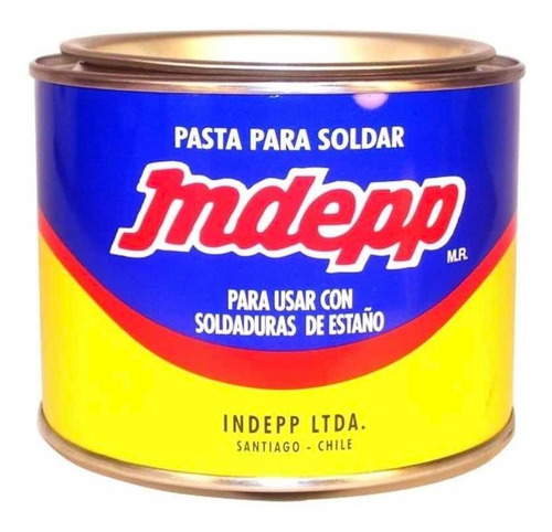 Pack 2 Pasta Para Soldar Marca Indepp 500 Grs