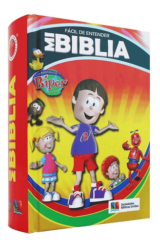 Imagen 1 de 8 de Mi Biblia Biper Para Niños Traducción Lenguaje Actual