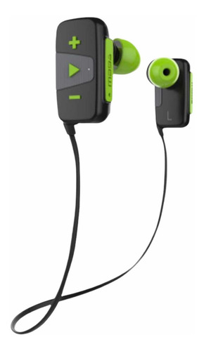 Audífono Deportivo Fit Bluetooth Inalámbrico Resistente Jam Color Verde Color De La Luz Blanco